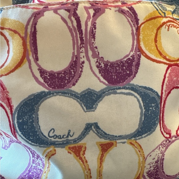 Coach Pink and Cream Crossbody Bag - Picture 9 of 12